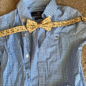 Vineyard vines shirt and tie 5t